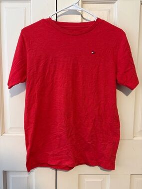 Tommy Hilfiger Red Short-Sleeve Tee